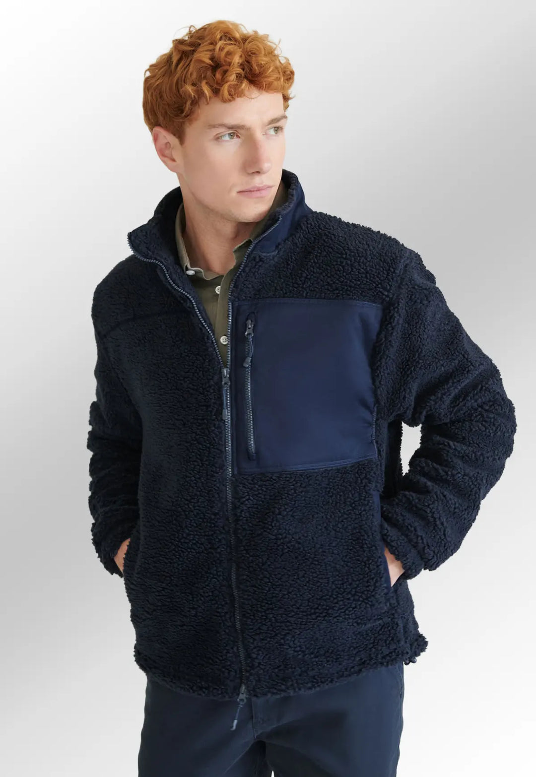 Unisex Recycled Sherpa Fleece - The Work Uniform Company