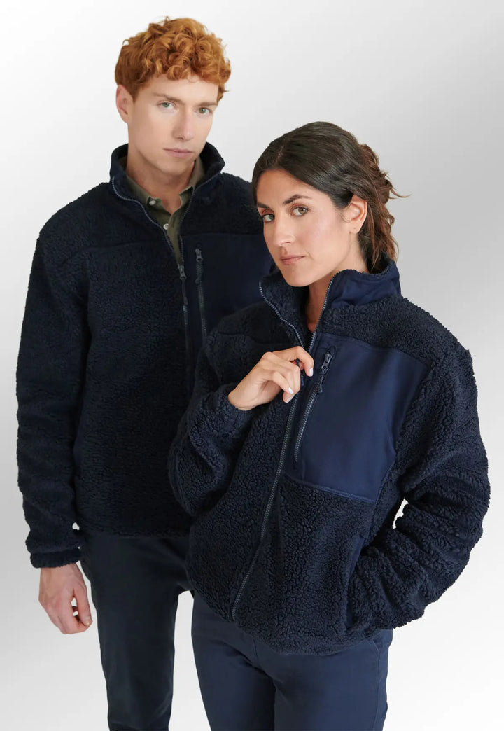 Unisex Recycled Sherpa Fleece - The Work Uniform Company