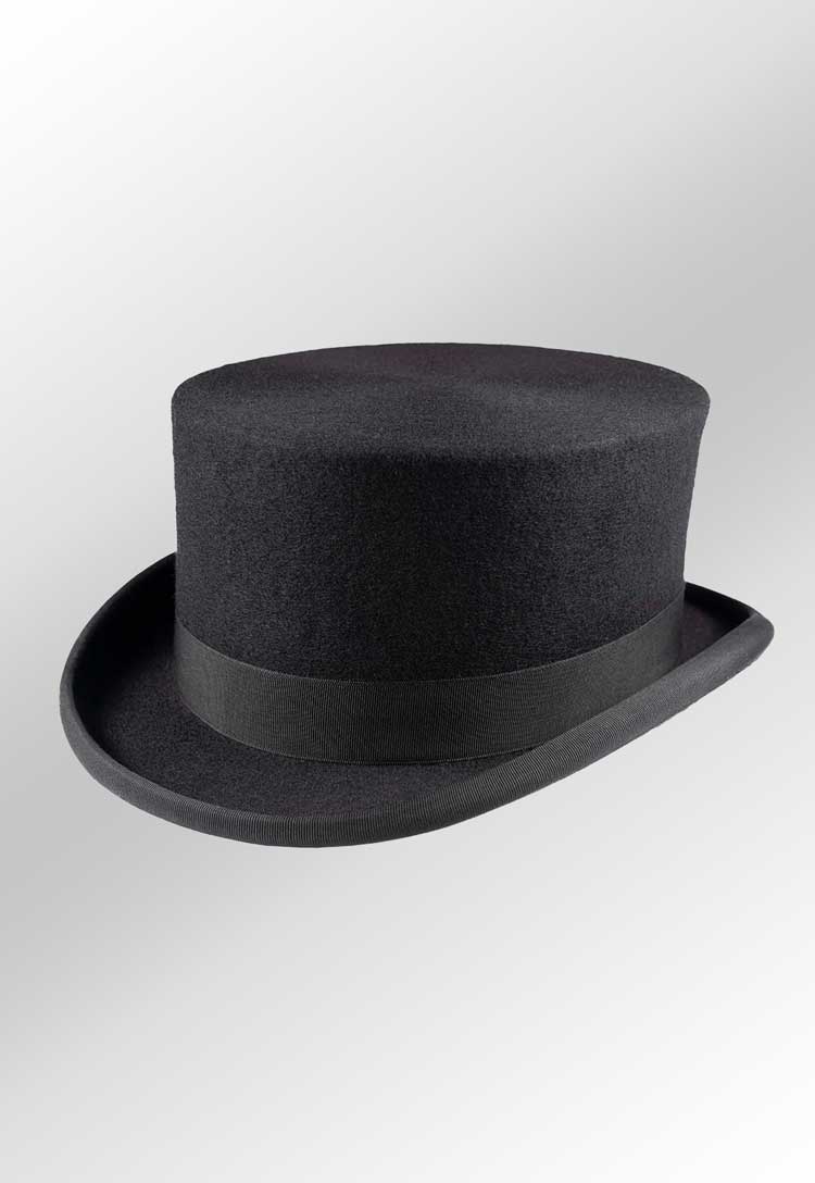 Ladies Funeral Top Hat front