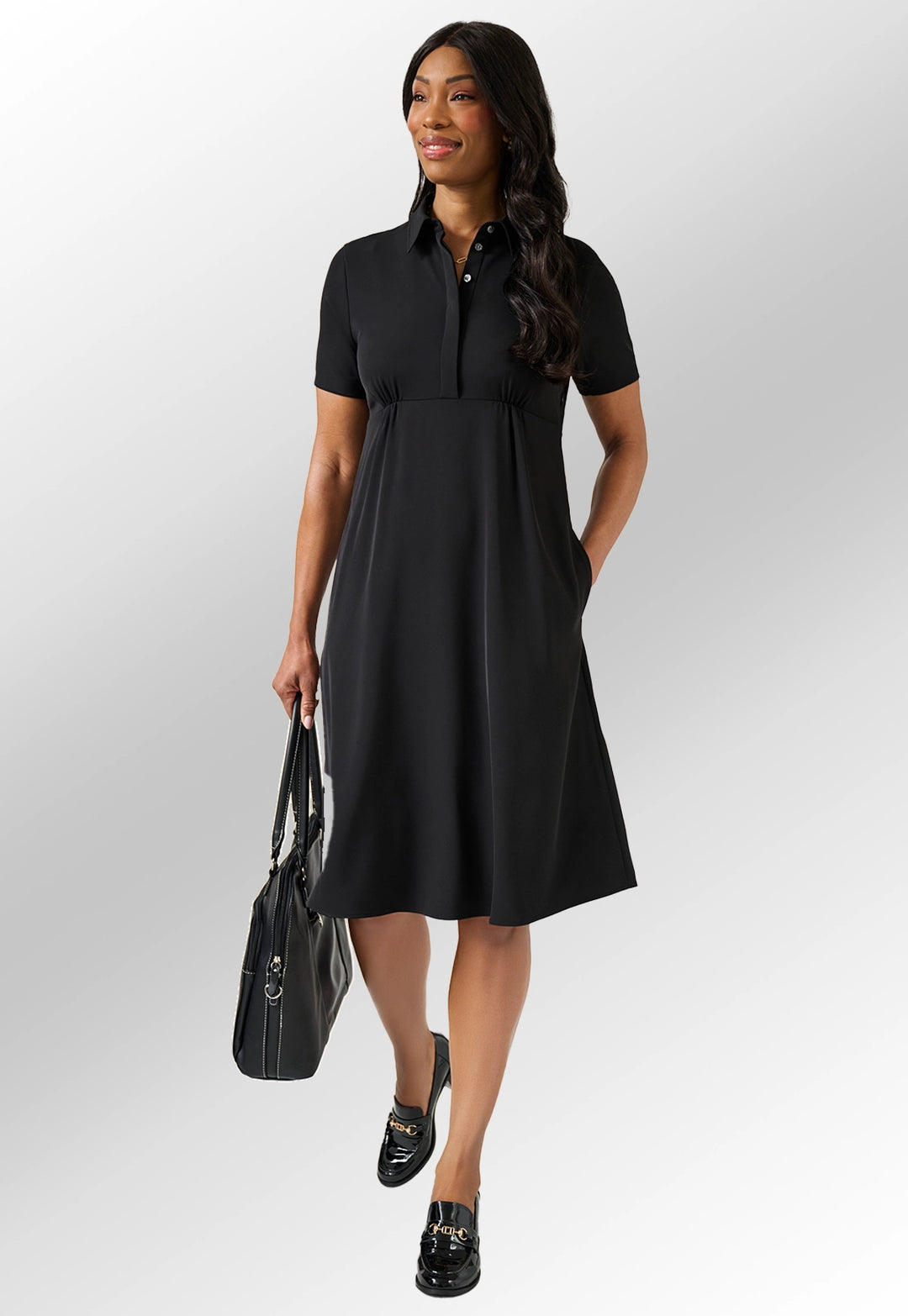 Gemini Shirt Dress - The Work Uniform Company