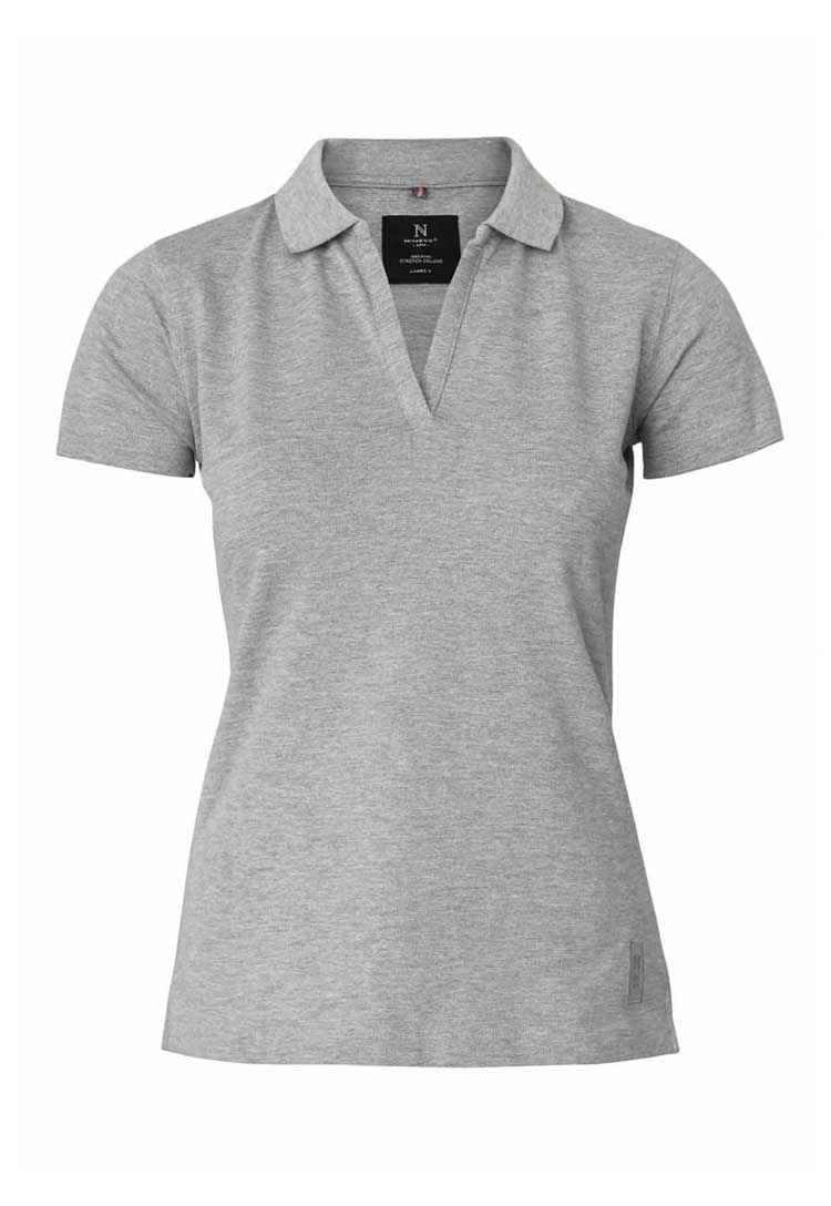 Women’s Harvard V Neck Stretch Deluxe Polo NB52F