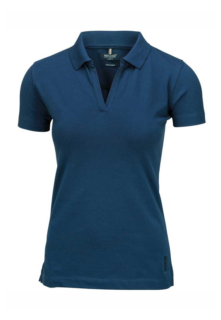 Women’s Harvard V Neck Stretch Deluxe Polo NB52F