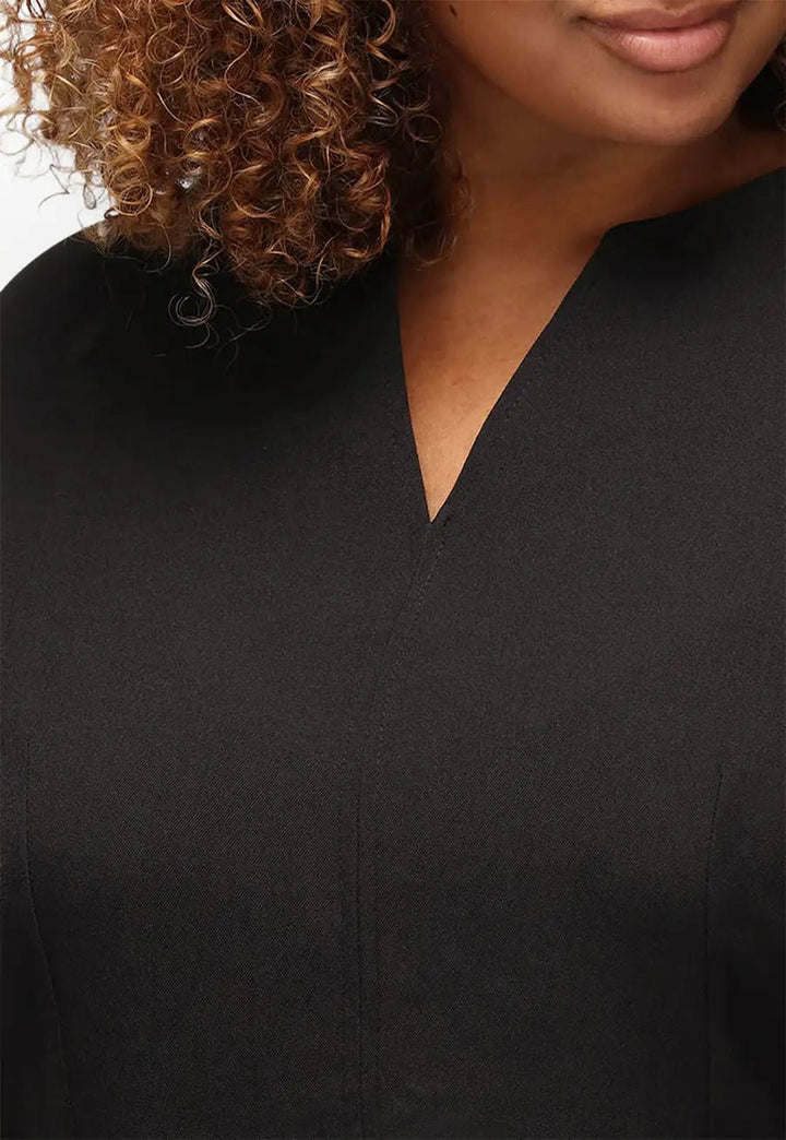 Hayley V Neck Tunic - The Work Uniform Company
