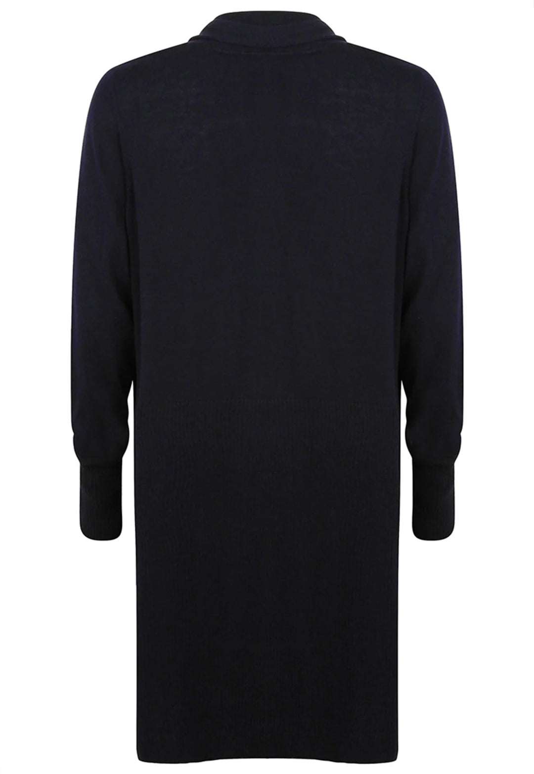 Back view of the Women's Longline Open Cardigan HB719.