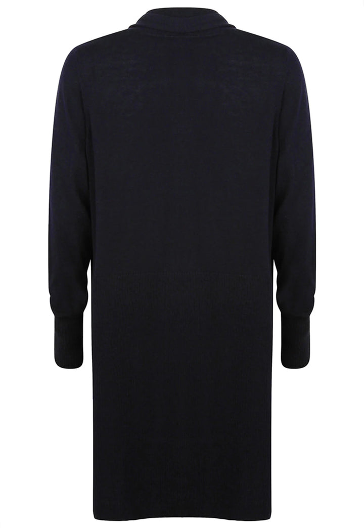 Back view of the Women's Longline Open Cardigan HB719.