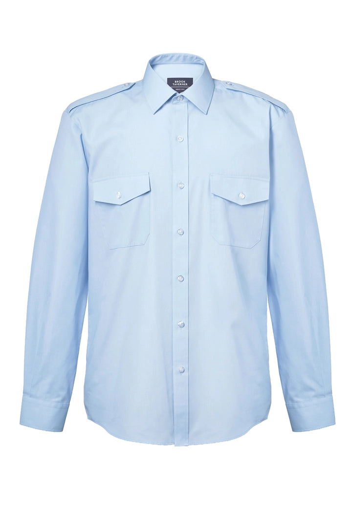 Hermes Classic Fit Pilot Shirt - The Work Uniform Company
