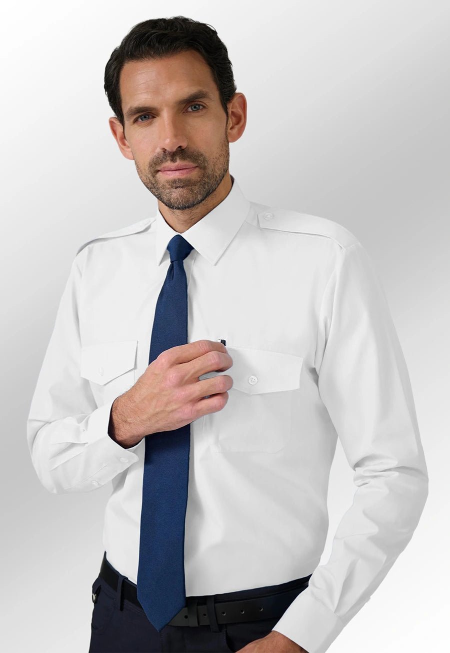 Hermes Classic Fit Pilot Shirt - The Work Uniform Company