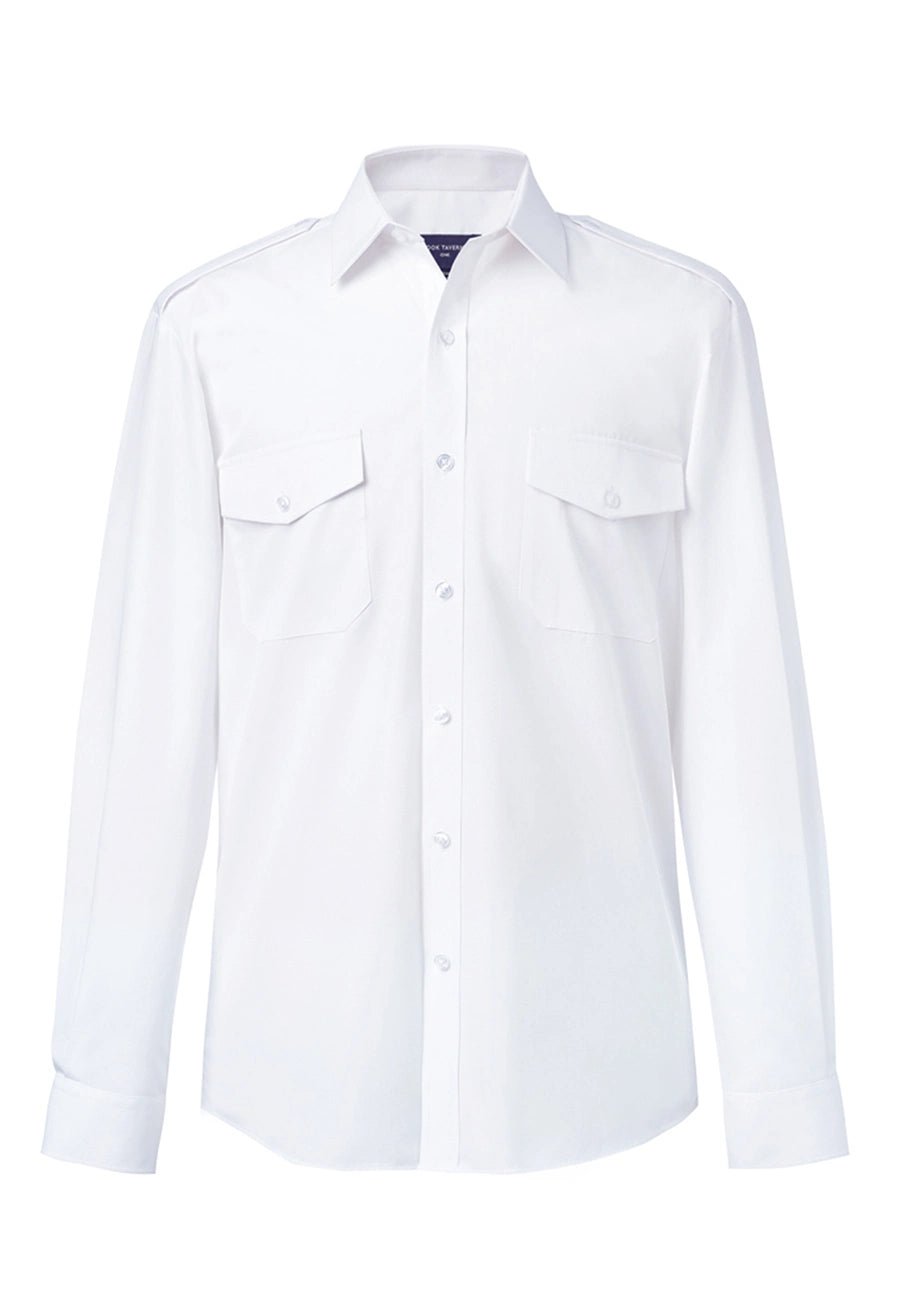 Hermes Classic Fit Pilot Shirt - The Work Uniform Company
