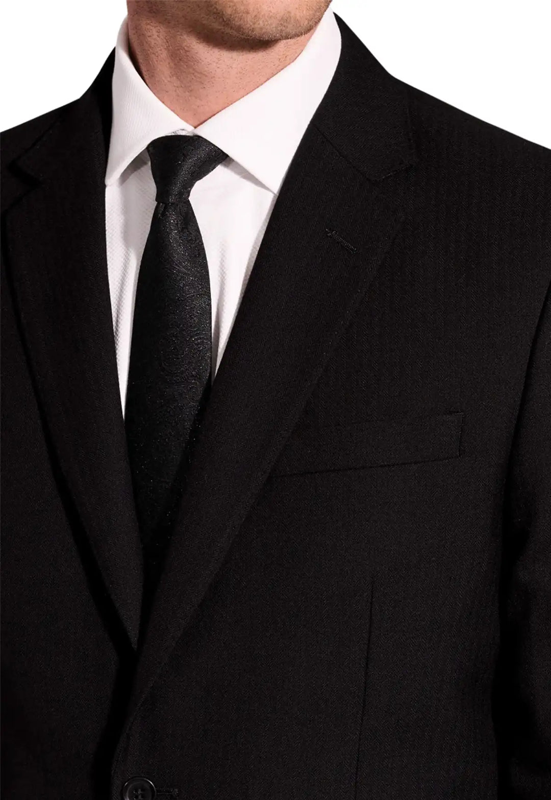 Herringbone Lounge Jacket - The Work Uniform Company