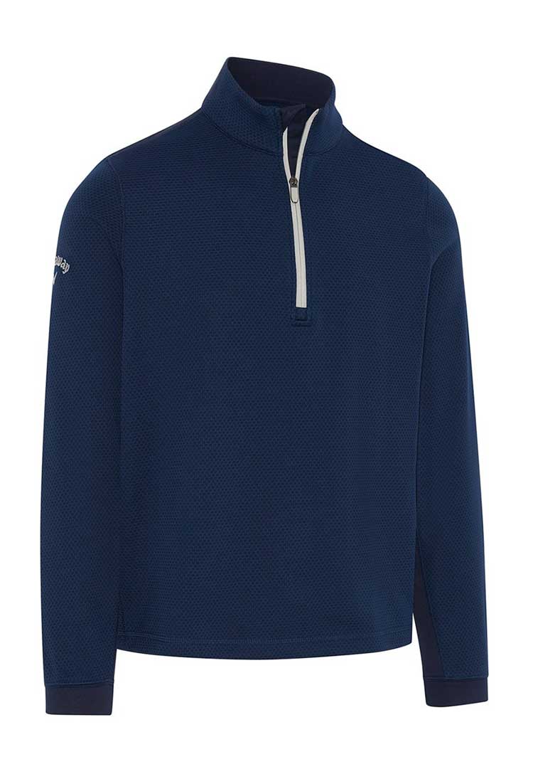 Golf Hex Fleece CW089 in navy