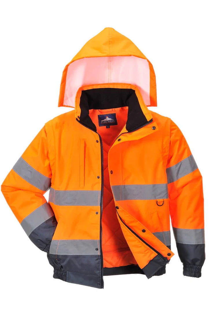 Hi Vis 2 in 1 Jacket C468 in Orange