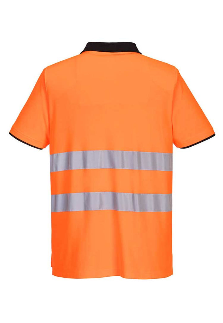 PW2 Hi-Vis Cotton Comfort Polo Shirt S/S PW212