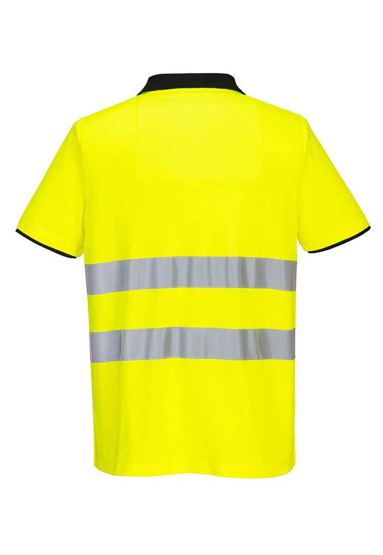 PW2 Hi-Vis Cotton Comfort Polo Shirt S/S PW212