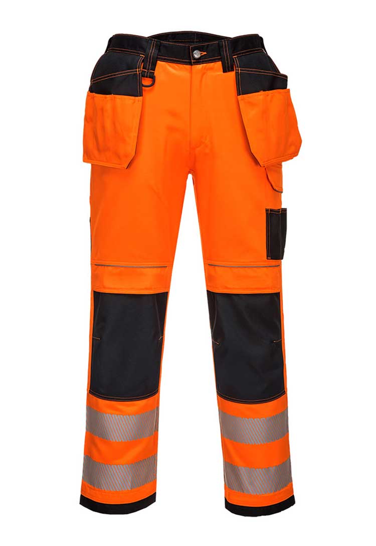 PW3 Hi-Vis Holster Pocket Work Trousers T501