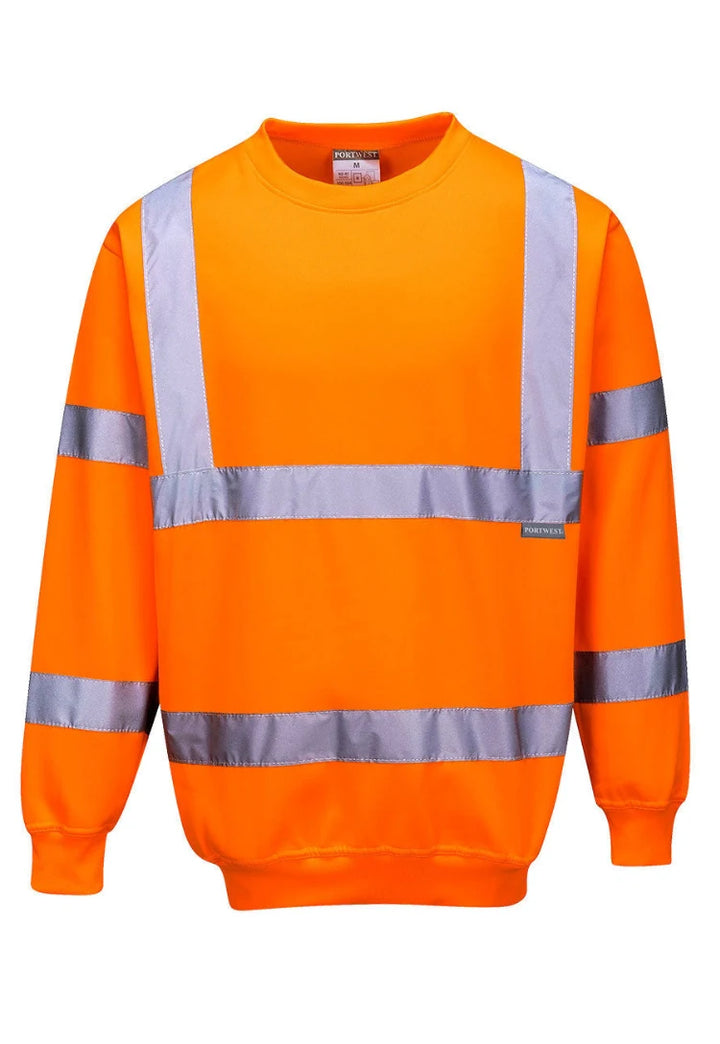 Hi Vis Sweatshirt B303 in Orange