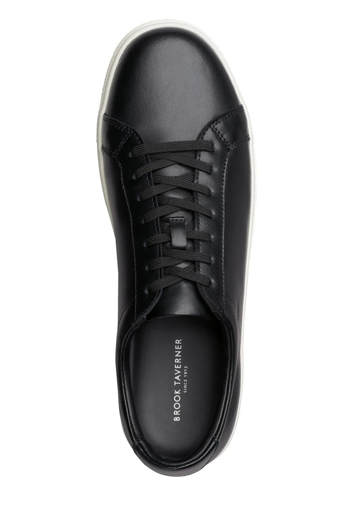 Above view of the Brook Taverner Hixon / Elsa Trainers (Black).