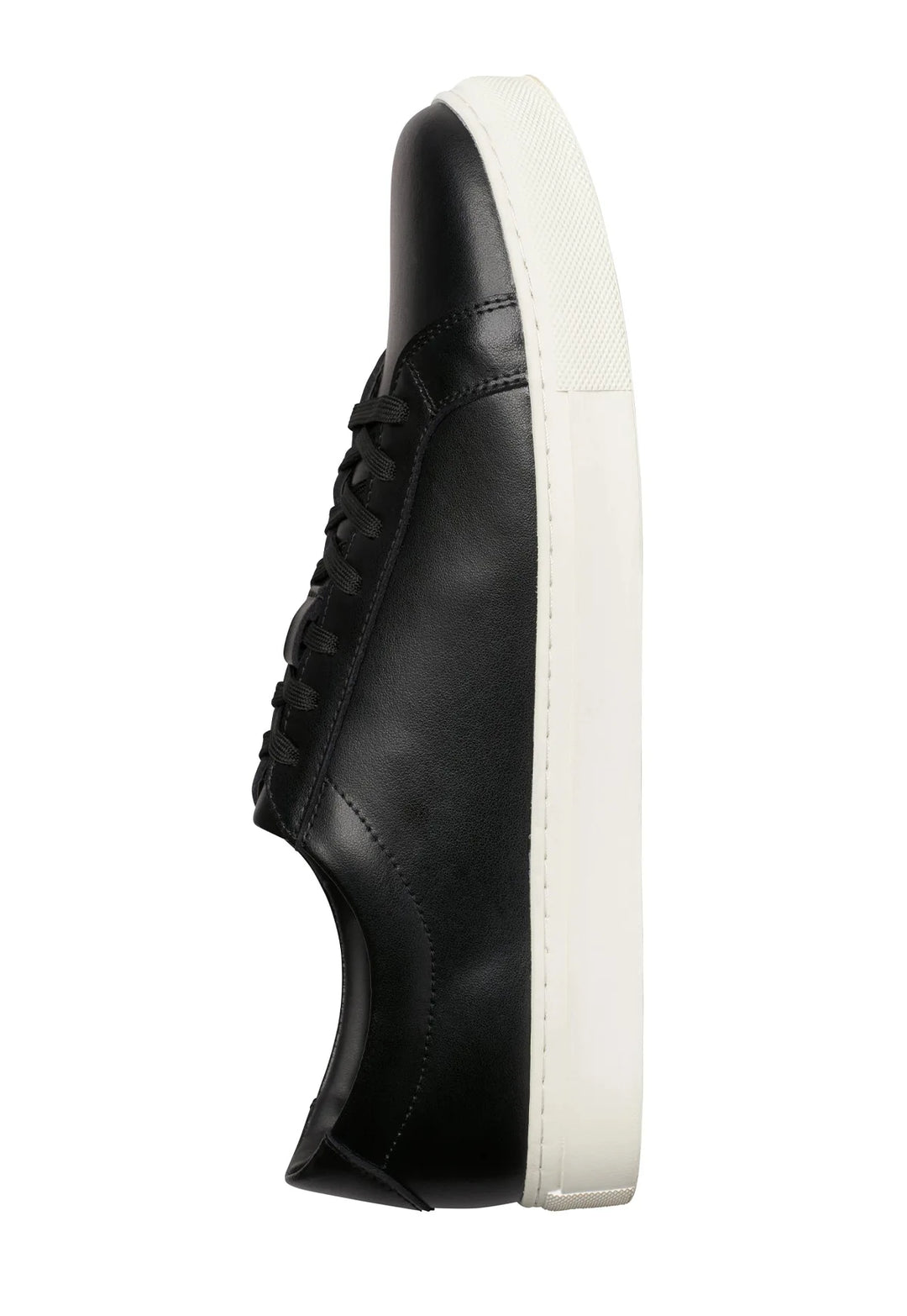 Side view of the Brook Taverner Hixon / Elsa Trainers (Black).