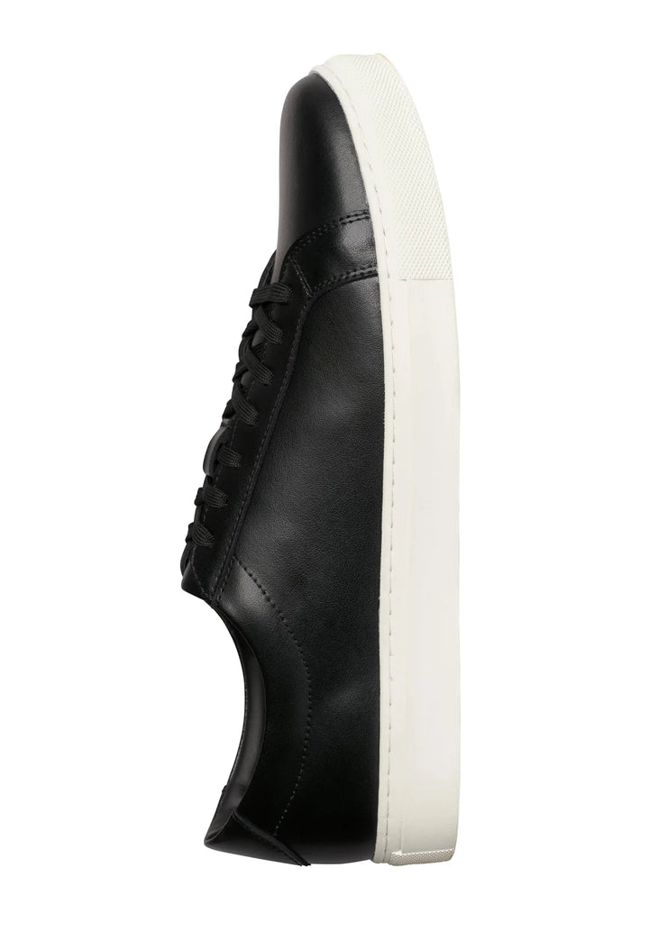 Side view of the Brook Taverner Hixon / Elsa Trainers (Black).