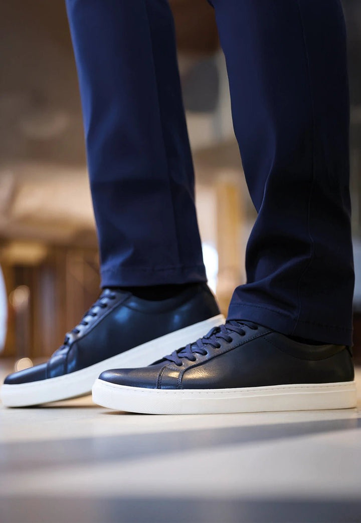 Hixon Men's Trainers (Navy) - The Work Uniform Company