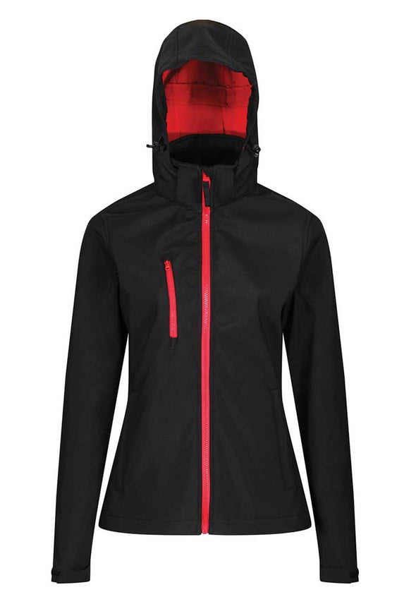 Women's Venturer 3-Layer Hooded Softshell Jacket RG153