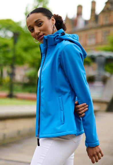 Women's Venturer 3-Layer Hooded Softshell Jacket RG153