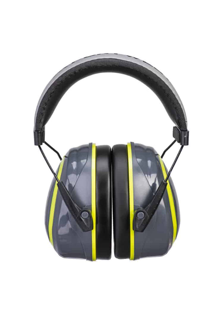 HV Extreme Ear Defenders (Medium) PW73 in Grey/Yellow