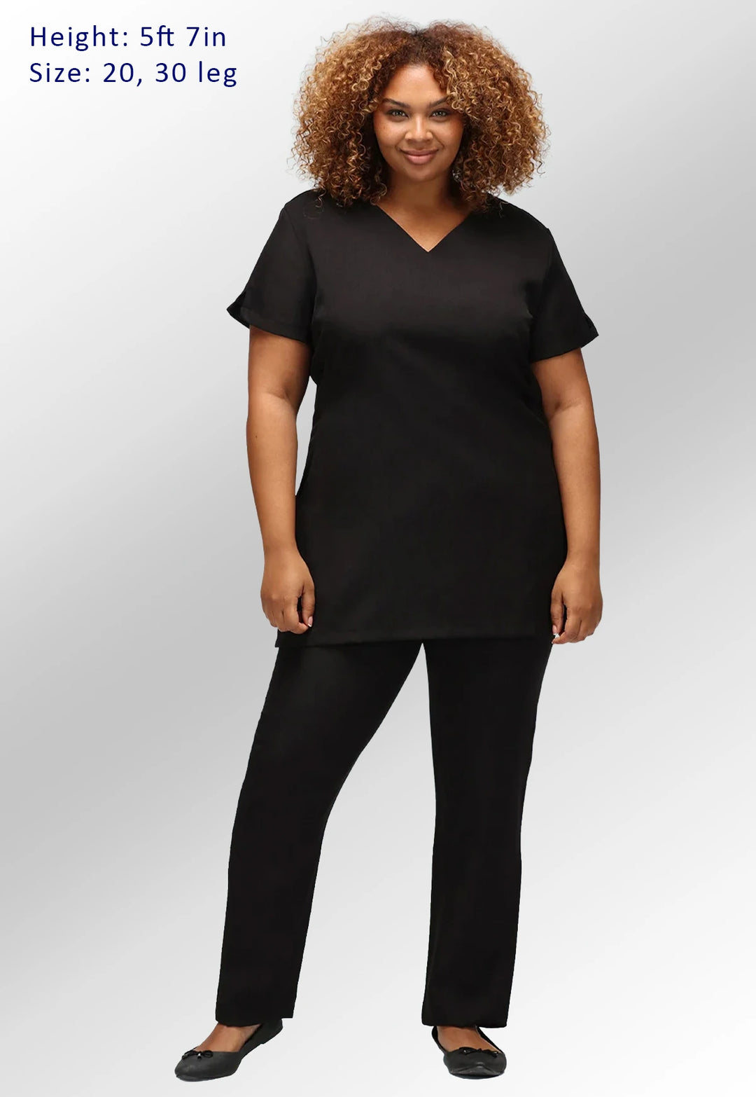Ila Slim Leg Salon Trousers - The Work Uniform Company