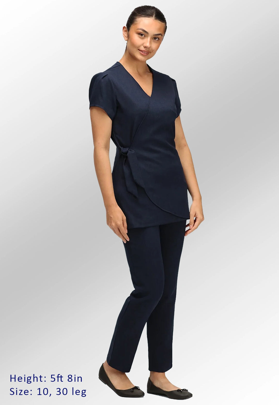 Ila Slim Leg Salon Trousers - The Work Uniform Company