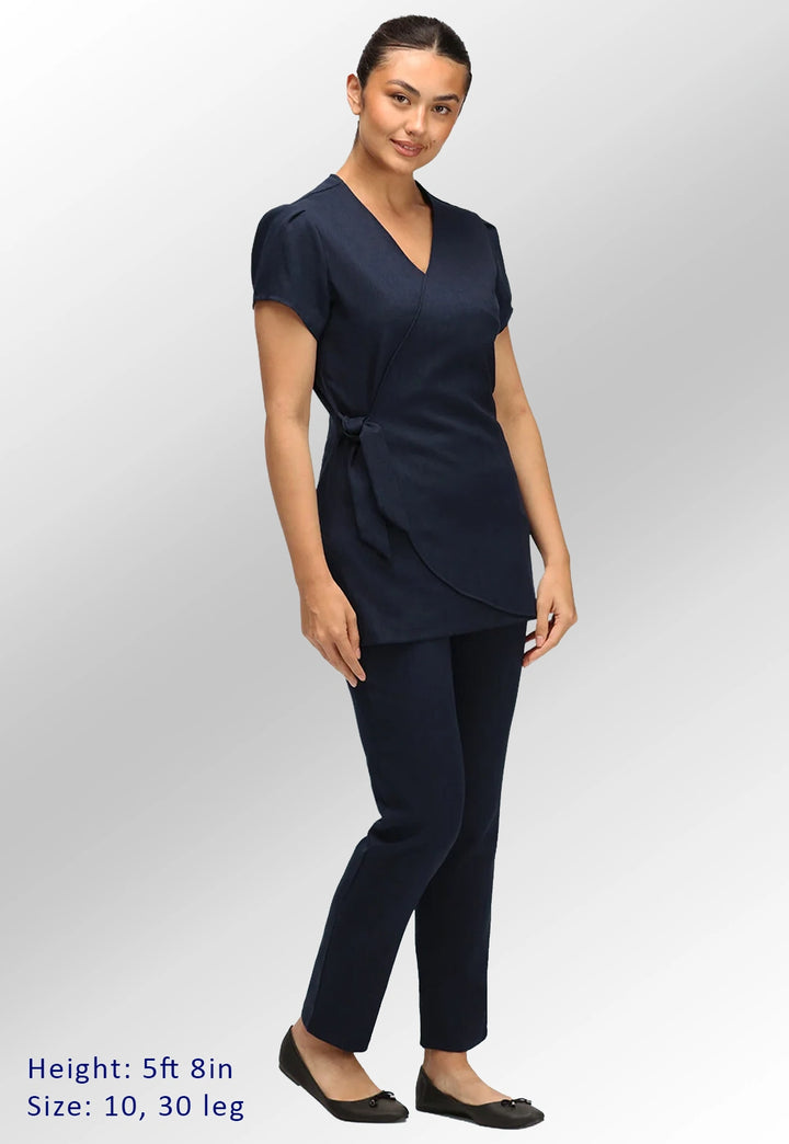 Ila Slim Leg Salon Trousers - The Work Uniform Company
