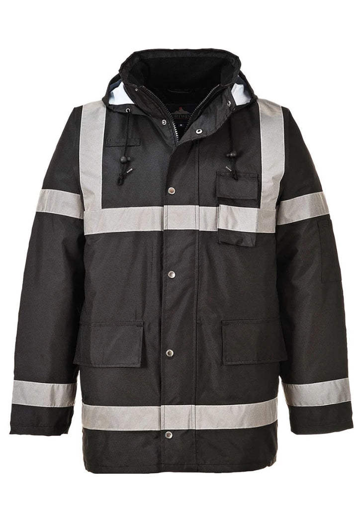 Iona Lite Reflective Jacket S433 in Black