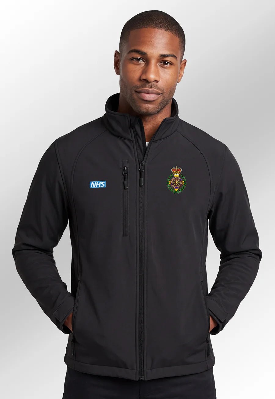 Ambulance Softshell Jacket with Logos - The Work Uniform Company