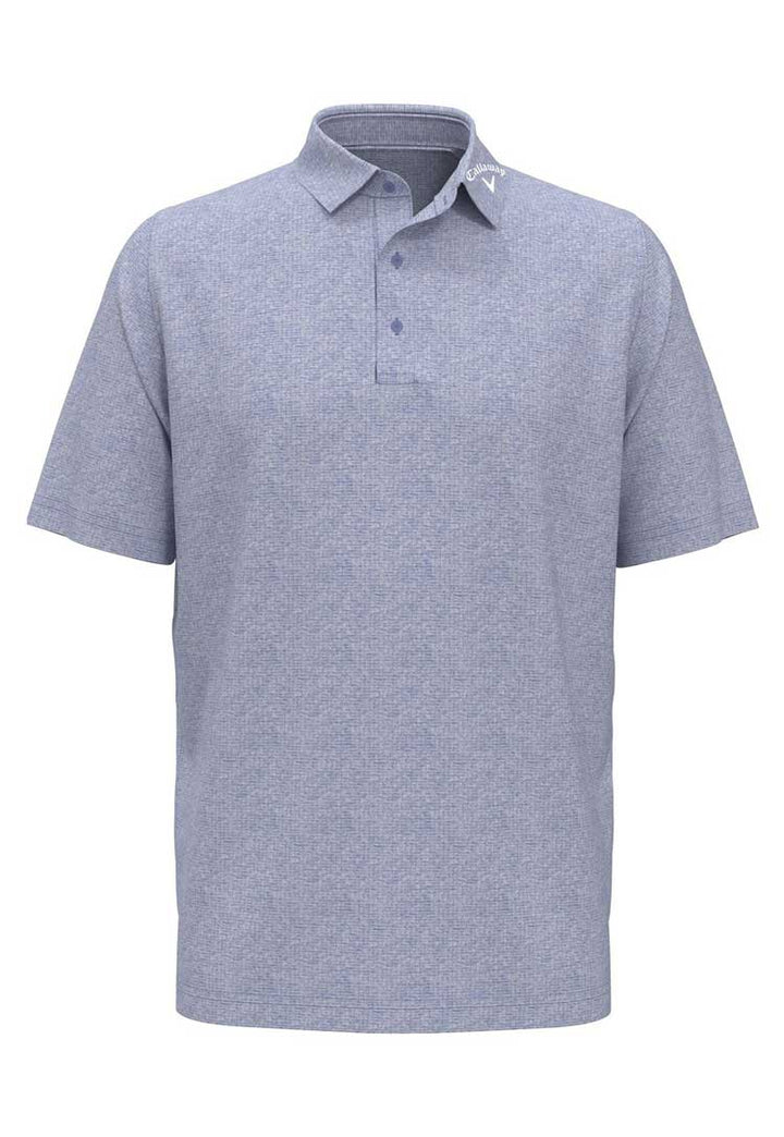 Classic Jacquard Golf Polo CW033 in chambray