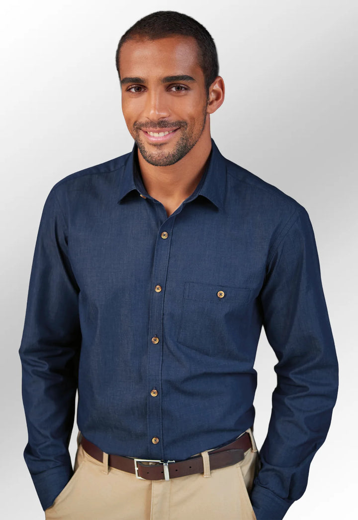 Jasper Chambray Shirt - The Work Uniform Company