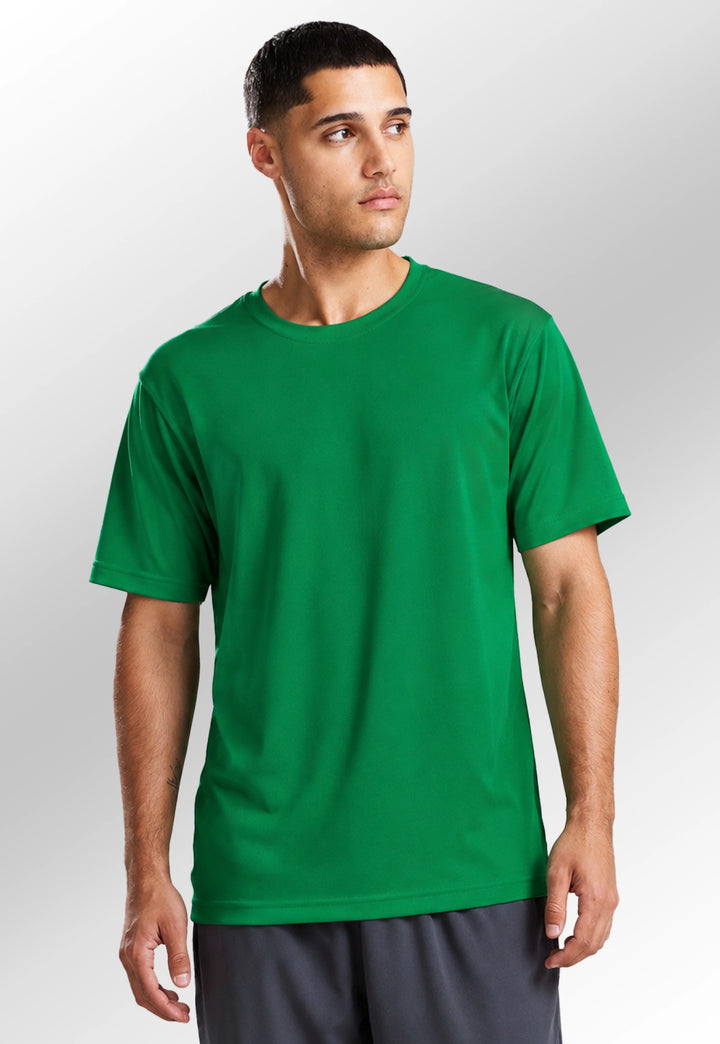 Men's Cool Tee (Blue, Green) JC001 - The Work Uniform Company