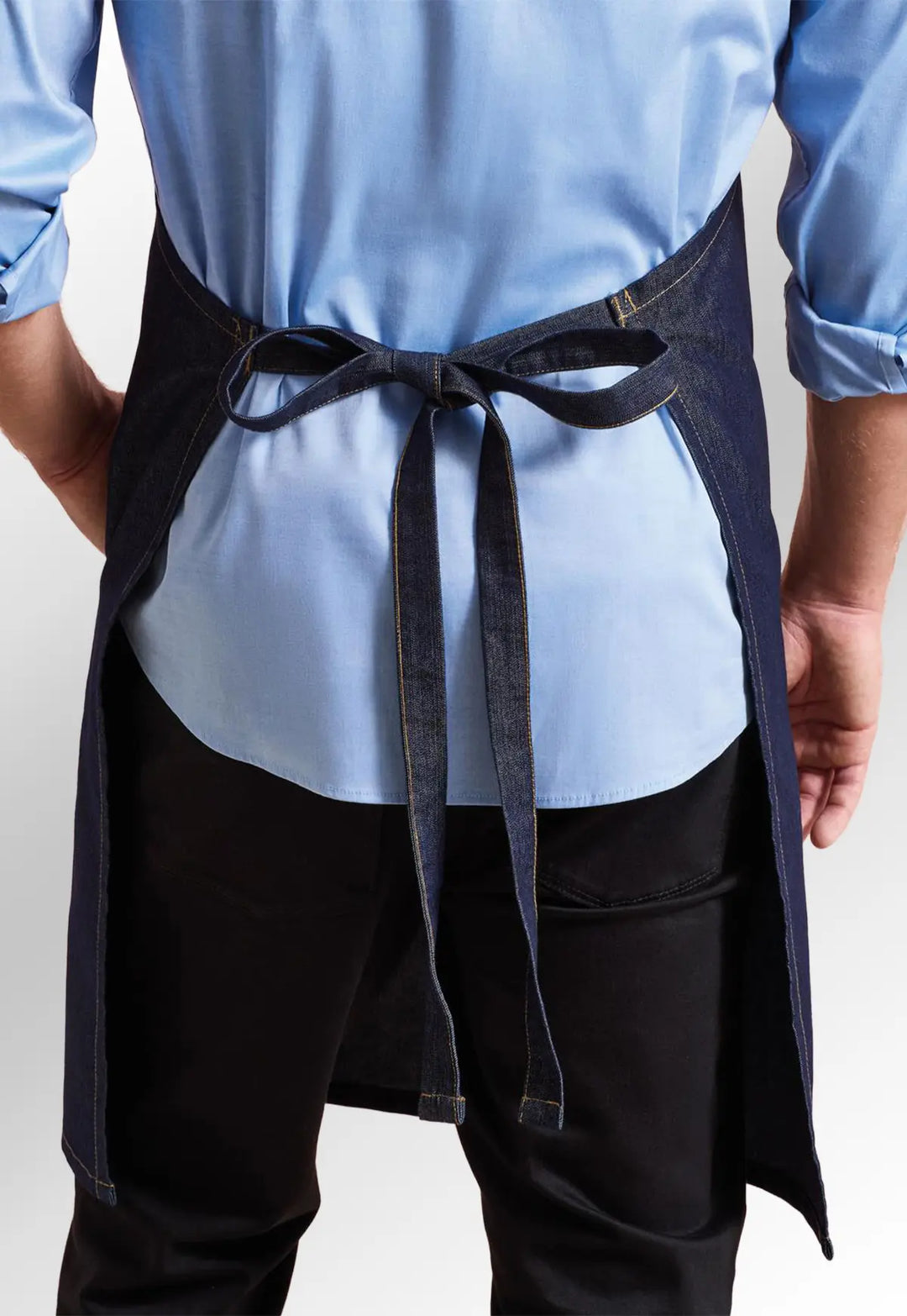 Jeans Stitch Bib Apron - The Work Uniform Company