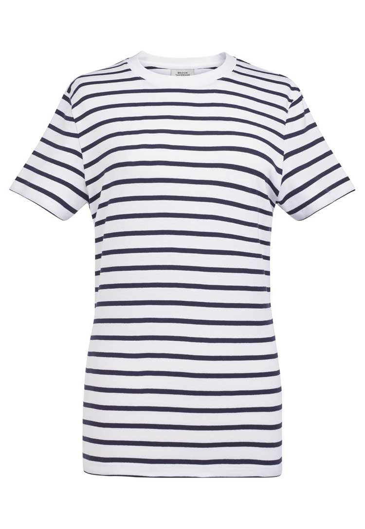 Katy Breton Top white/navy