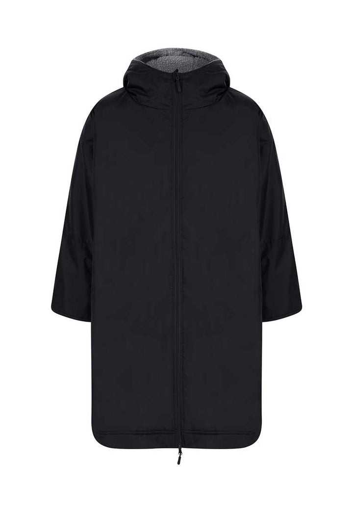 Kids All-Weather Robe in black