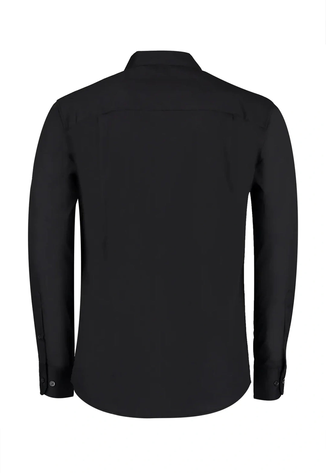 Men's Long Sleeve Mandarin Collar Shirt - The Work Uniform Company