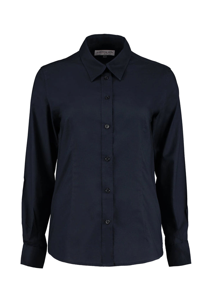Women's Workplace Oxford Long-Sleeved Shirt - The Work Uniform Company