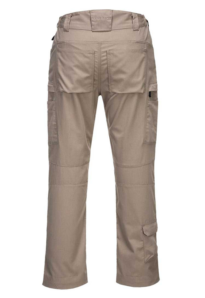 Back View of KX3 Ripstop Trousers T802 in Sand