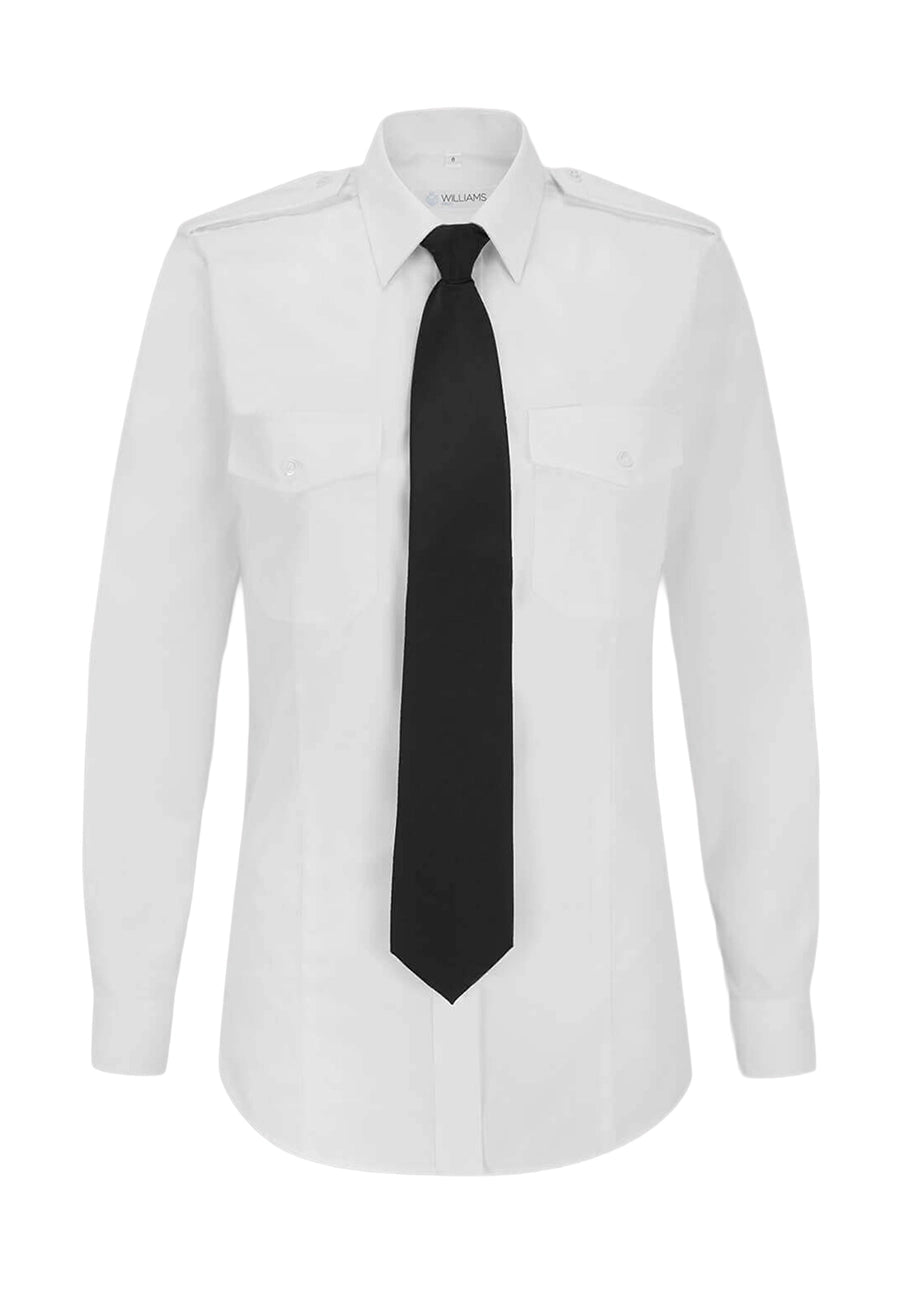Women's Premium Long Sleeve Pilot Shirt - The Work Uniform Company