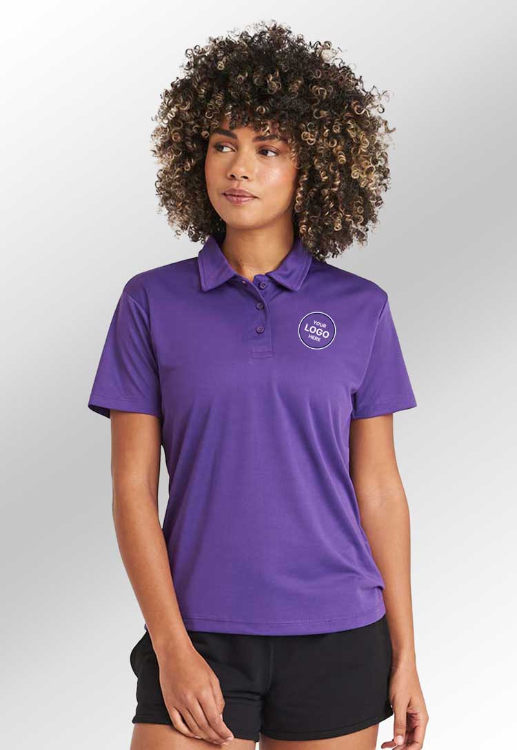 Ladies Cool Polo JC045 - Bundle of 8 with Free Logo Embroidery