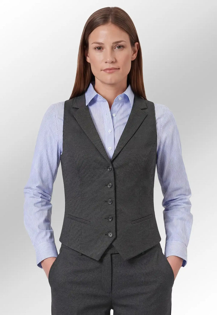 Larissa Ladies Waistcoat - The Work Uniform Company