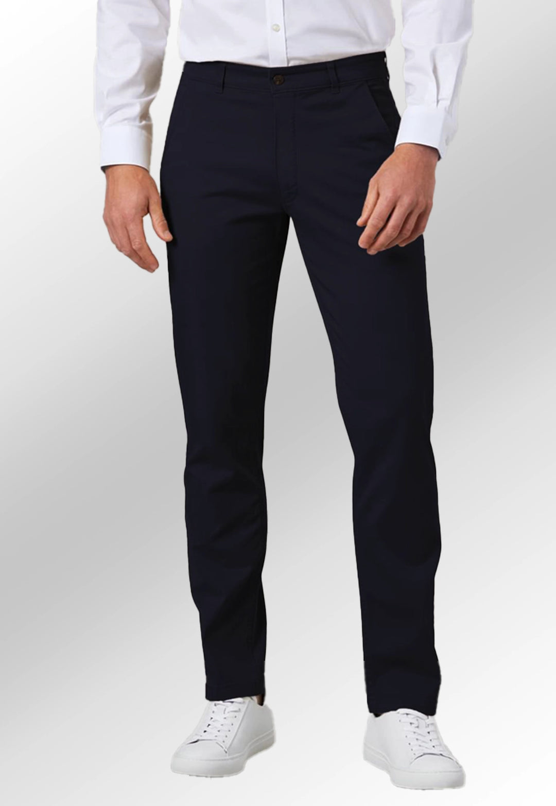 Leo Slim Fit Chinos Trousers - The Work Uniform Company