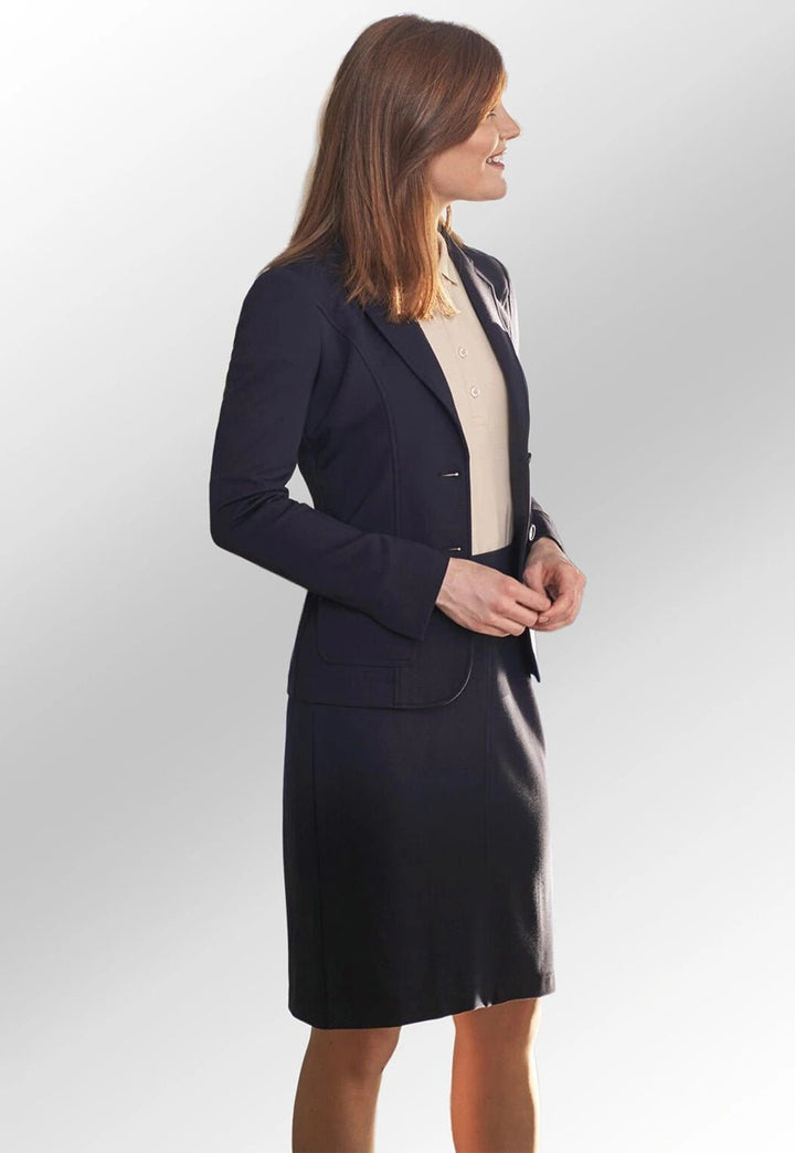 Leona Jersey Stretch Skirt - The Work Uniform Company
