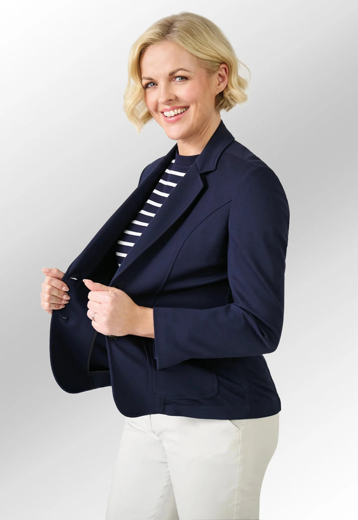 Libra Slim Fit Jersey Stretch Jacket - The Work Uniform Company