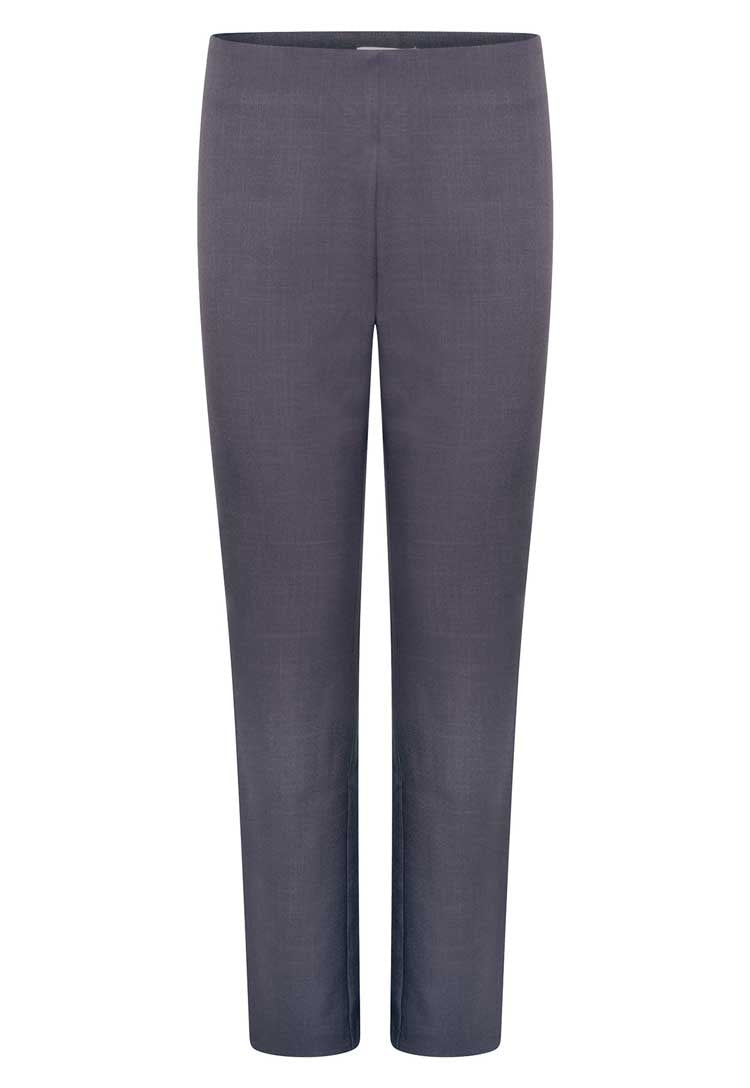 Lili Straight Leg Salon Trousers in Grey