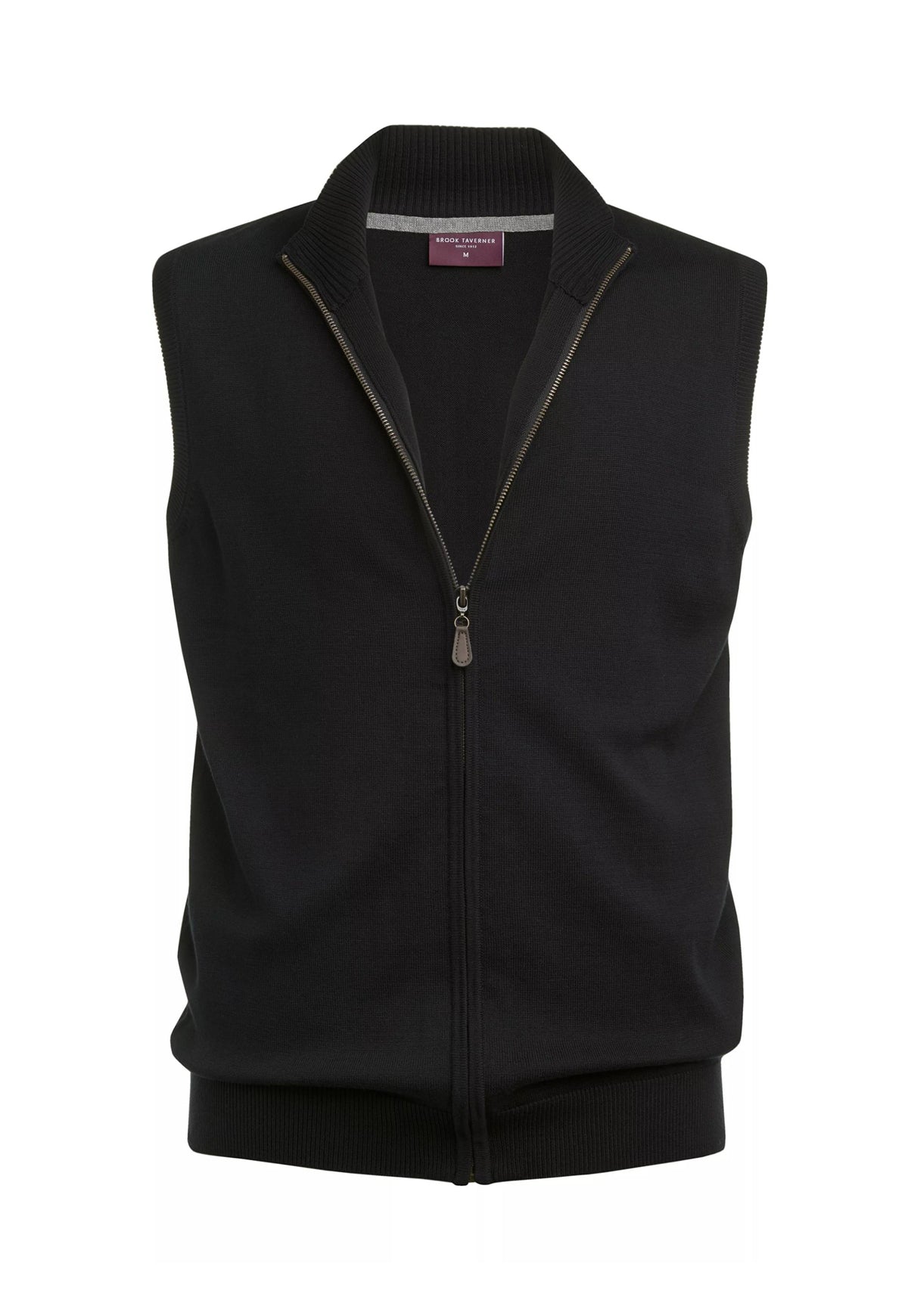 Lincoln Knitted Zip Gilet | Brook Taverner – The Work Uniform Company