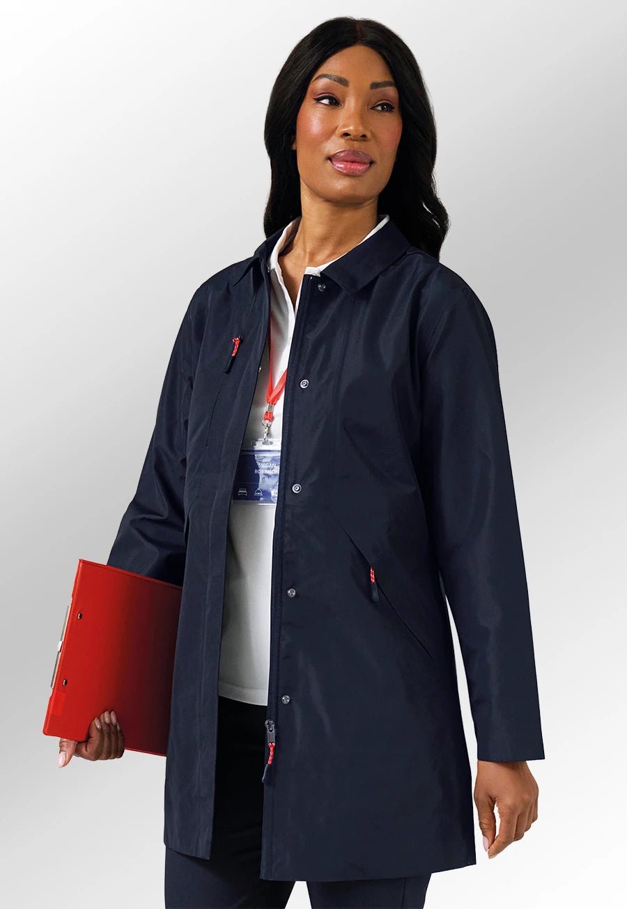 Louise Waterproof Mac - The Work Uniform Company