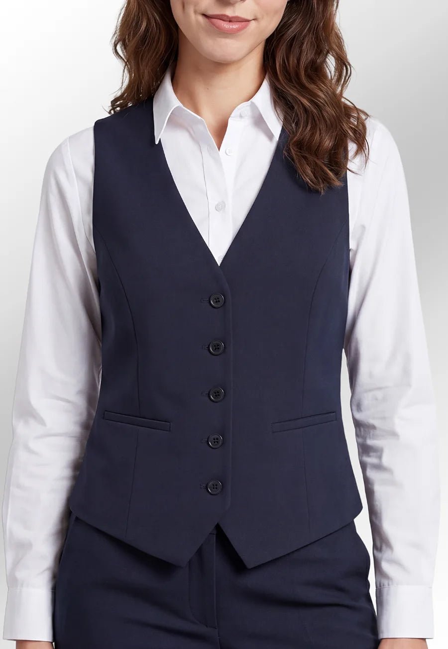 Luna Ladies Waistcoat - The Work Uniform Company